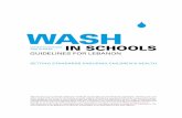 WASH in Schools Guidelines for Lebanon - UNICEF · Going back to the Lebanese context, the public Education sector is competing with the pri-vate sector, ... 12 WASH in Schools Guidelines