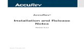 Installation and Release Notes - Micro Focus Supportline · AccuRev® Installation and Release Notes iii Table of Contents Introduction ...