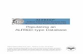 Populating an ALFRED-type Database · Populating an ALFRED-type Database ... After collecting the sources that contain the data you need as well as a complete ... include the series