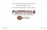 Floresville Independent School District Floresville Middle ... · Asian-1 African American-10 ... a 6th grade camp was held in August that enabled 6th ... Parents attended an orientation