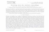 Steering laws for motion camouﬂage - UMD ISRkrishna/images/justh_psk_prsa_06.pdf · Steering laws for motion camouﬂage BY E. W. JUSTH 1 AND P. S. KRISHNAPRASAD ... optical ﬂow