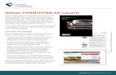 Nissan TITAN/TITAN XD Launch - Crider Consultants · Case Study | Nissan TITAN/TITAN XD Launch. E-Learning Nissan’s e-learning strategy involved developing several online training