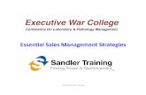 Executive War College · The“DotGame” Dots$awarded$for:$ $$Comments$(posiKve$or$negave)$ $$ContribuKons$ $$TimelyAnswers $$$ (c)$2014$Sandler$Training$