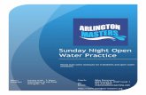 Sunday Night Open Water Practice - WordPress.com · Sunday Night Open Water Practice World class swim workouts for triathletes and open water swimmers When: Sunday 6:00 – 7:30pm