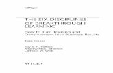 THE SIX DISCIPLINES OF BREAKTHROUGH LEARNINGthe6ds.com/wp-content/uploads/2017/03/Introduction-to-the-6Ds-3.0.pdf · the six disciplines of breakthrough ... “a global manu- ...