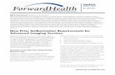 New Prior Authorization Requirements for Advanced … · Update October 2010 No. 2010-92 Department of Health Services Affected Programs: BadgerCare Plus, Medicaid To: Adult Mental