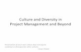 Culture and Diversity in Project Management and Beyondpmiaustin.org/.../Fall_2016...culture_and_diversity_in_pm_and_beyon… · Culture and Diversity in Project Management and Beyond
