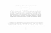 Portfolio Management Pressure - Weatherhead · Portfolio Management Pressure Huaizhi Chen y November 25, 2015 Abstract ... against compositional changes caused by the dispersion of