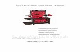 C9370 Drum＆Disc Brake Lathes HANDBOOK - Greg …cdn.gregsmithequipment.com/documents/manuals/C9370... · Disc Brake Lathes Handbook. Installation Instructions . ... Do not operate