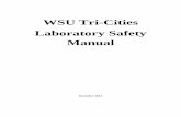 WSU Tri-Cities Laboratory Safety Manual · B. Chemical Procurement, Storage, ... WSU Hazardous Waste Management Guidelines ... Implementation of the Laboratory Safety Manual/Chemical