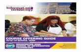 COURSE OFFERING GUIDE - Milwaukee Public Schoolsmps.milwaukee.k12.wi.us/.../WashingtonCourseOfferingGuide.pdf · COURSE OFFERING GUIDE ... The programming opportunities offered here
