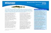 Seafish Responsible Sourcing Guide: Cod 2013 · Responsible Sourcing Guide: Cod Version 7 – May 2013 . Gadus morhua . The world catch of cod was 1.487 million tonnes (t) in 2011
