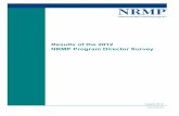 Results of the 2012 NRMP Program Director Surveymedicine.osu.edu/students/life/career_advising/toolkit... · 2012-09-18 · NRMP Program Director Survey ... Percentage of Programs