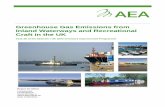 Greenhouse Gas Emissions from Inland Waterways and ... · Greenhouse Gas Emissions from Inland Waterways and ... 4 Population and Usage of Inland Waterway ... Greenhouse Gas Emissions