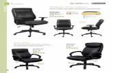 Executive - HBC Furniture Distributors · 50 SEATING Nova Medium Back Model No. 10821K Stocked in Black Premium Bonded Leather, White and Grey Leathertek. List $520 Nova …
