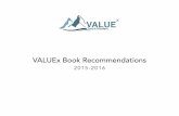 2015-2016 - valuewalk.com · • How will you measure your life by Clayton M. Christensen and James Allworth • Seeking wisdom: From Darwin to Munger by Peter Bevelin MICHAŁ SUJKA