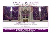 Saint Joseph · Our Parish Family is Served By Weekly Mass Intentions Father ST Sutton, Pastor Kathleen Slattery Whenan 973-383-1985 - FatherSTS@gmail.com Joseph Wallace Father Alexander