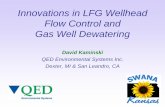 Innovations in LFG Wellhead Flow Control and Gas Well ... · Innovations in LFG Wellhead Flow Control and Gas Well Dewatering . ... • As with PVC gate valves, ...