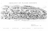 GEOLOGY OF PLACER DEPOSITS - dredgersdigest.com · geology of placer deposits special publication 34 state of california . the resources agency . department of conservation . olvlslon