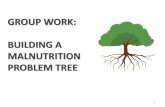 GROUP WORK: BUILDING A MALNUTRITION PROBLEM TREE - fao…€¦ · Building the Malnutrition Problem tree 1. Brainstorm all problems related to malnutrition for your specific livelihood