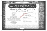 Renegade Wizard’s Spellbook - …watermark.drivethrustuff.com/pdf_previews/12293-sample.pdf · Expert Player’s Guide – Renegade Wizard’s Spellbook is presented under the Open