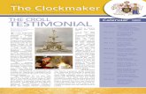 The Newsletter of the Worshipful Company of Clockmakers ... · THE CROLL TESTIMONIAL The Clockmaker July 2012 The Clockmaker The Newsletter of the Worshipful Company of Clockmakers