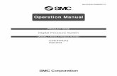 ZSE40A(F) ISE40A - SMC · -4- No.PS※※-OMM0007-G Operator This operation manual is intended for those who have knowledge of machinery using pneumatic equipment, and have sufficient