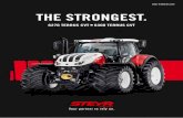 steyr-traktoren.com THE STRONGEST. · THE STRONGEST. steyr-traktoren.com ... engines, one rated for 271 hp ... the most important items of performance information at a glance. Electric