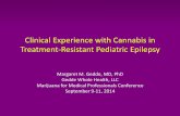 Clinical Experience with Cannabis in Treatment … · Clinical Experience with Cannabis in Treatment-Resistant Pediatric Epilepsy ... control. M Gedde ... Clinical Experience with