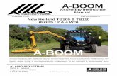 2978 New Holland TB100 & TB110 (ROPS / 2 & 4 WD)€¦ · New Holland TB100 & TB110 (ROPS / 2 & 4 WD) A-BOOM. TO THE OWNER/OPERATOR/DEALER ... New Holland TB-100 & TB-110 ROPS / …
