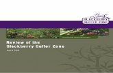 Review of the Blackberry Buffer Zone - NRM WA · Review of the Blackberry Buffer Zone April 2011 < 2 Acronyms CfoC Caring for our Country DAFWA Department of Agriculture and Food