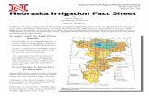 Nebraska Irrigation Fact Sheet - University of Nebraska ... · Nebraska Irrigation Fact Sheet by Bruce Johnson ... Over the five-year time frame of 2003 ... 40% of the center pivot