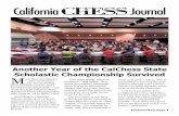 California Chess · Page 2 California Chess Journal Summer 2010 Welcome to ... Nxd4 winning a pawn, ... immobile pawn structure, while