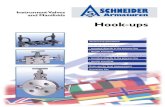 Schneider Documentation - Hook-ups€¦ · Preface Technical Explanations 1 Hook-ups PD Pressure instruments mounted directly to the process line 2 Hook-ups PR Pressure instruments