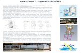 QUENCHER – VENTURI SCRUBBER - Seidlitz · QUENCHER – VENTURI SCRUBBER . V. enturi scrubber is designed to effectively use the energy from the inlet gas stream to atomize the liquid