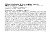 Christian Thought and the Problem of Evil partchurchsociety.org/docs/churchman/099/Cman_099_3_Blocher.pdf · Christian Thought and the Problem of Evil part 111 HENRI BLOCHER translated