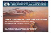 More Important than Money: Sleep - WordPress.com · Titas Banerjee ... 4 More Important than Money: Sleep Eric Bai, ... questions this assumption in our cover story “More Important