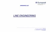 LINE ENGINEERING - GM Sanitary Industry Expo · nestle wate rs italy – san pellegrino ... project mont aigu 2015 france glass 15.000 0.75 ch ampagne packs conveyors and ... and