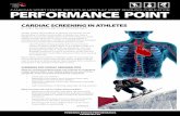 CARDIAC SCREENING IN ATHLETES - BC Soccer · CARDIAC SCREENING IN ATHLETES BY JANET ... blood pressure, high cholesterol ... *An electrocardiogram is a non invasive test with electrodes