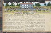 Lepkowski’s prisonbreak - flamesofwar.com · Lepkowski was determined to rescue them, for they would certainly do the same for him. ... force used in this scenario on page 158 in