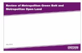 Review of Metropolitan Green Belt and Metropolitan … · Review of Metropolitan Green Belt and Metropolitan Open Land ... Metropolitan Green Belt and Metropolitan Open Land, ...