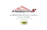 AMIBIOS8 ROM Utilities: User Guide - corus.pro ROM Utilities... · AMIBIOS8 ROM Utilities: User Guide . Document Revision 1.29 – July 24, 2008 . NDA REQUIRED