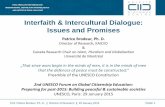Interfaith & Intercultural Dialogue: Issues and .Interfaith & Intercultural Dialogue: Issues and