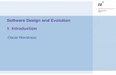 Software Design and Evolution 1. Introduction - Portalscg.unibe.ch/download/lectures/sde/SDE-01SDEIntro.pdf · Software Maintenance - Cost ... •Better requirements engineering?!