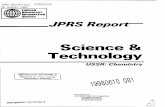 Science & Technology - dtic.mil · SCIENCE & TECHNOLOGY USSR: CHEMISTRY CONTENTS ... ANALYTICAL CHEMISTRY ... Pollution Monitoring"86 International Exposition (I. N. Tananaina; ...