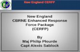 New England CBRNE Enhanced Response Force … · New England CBRNE Enhanced Response Force Package (CERFP) By Maj Philip Plourde Capt Alexis Sablock ... Region V Region VI Region