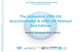 The Extended JODI-Oil Questionnaire & JODI-Oil Manual ... · The Extended JODI-Oil Questionnaire & JODI-Oil Manual ... Regional JODI Training Workshop, ... •Motor & aviation gasoline