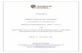 VOLUME I DIRECTORATE OF TOURISM - Jharkhandjharkhandtourism.gov.in/Application/uploadDocuments/Tender/... · VOLUME I . DIRECTORATE OF TOURISM ... Format for Affidavit certifying