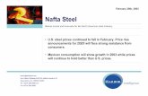 U.S. steel prices continued to fall in February. Price ... · Nafta Steel Market trends and forecasts for the North American steel industry J A N U A R Y / 2 0 0 3 • U.S. steel