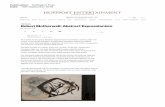 THE BLOG Robert Motherwell: Abstract Expressionism Post 19... · 9/19/2016 Robert Motherwell: Abstract Expressionism | Hufﬁngton Post ﬁngtonpost.co.uk/bob-chaundy/robert-motherwell-abstrac_b_12046446.html?
